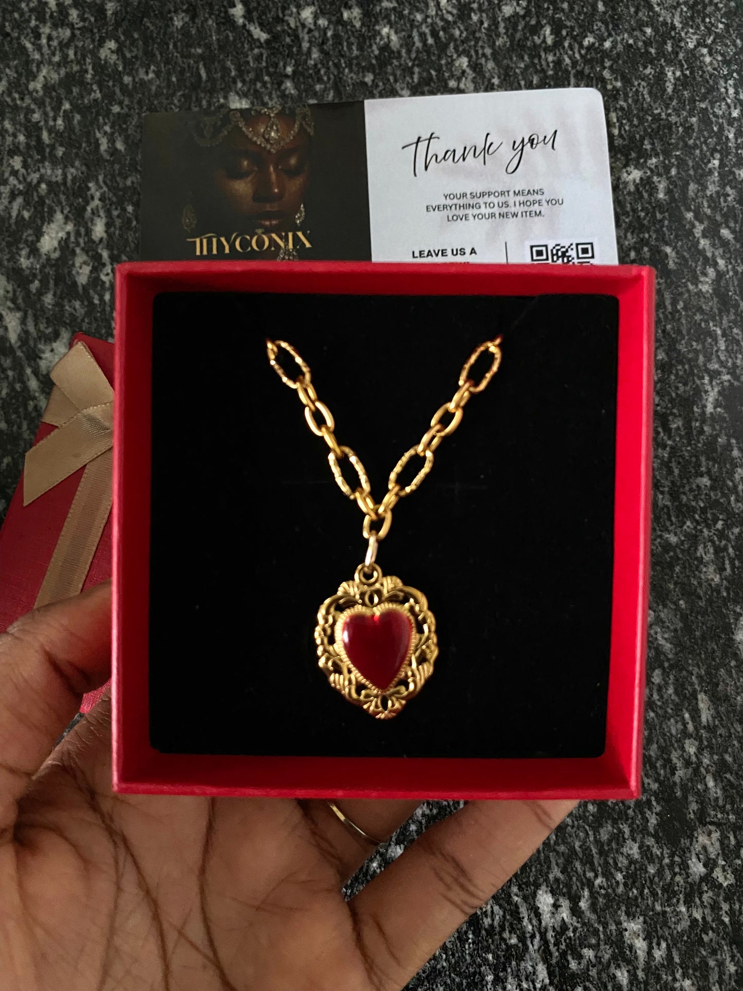 Sacred Heart Necklace