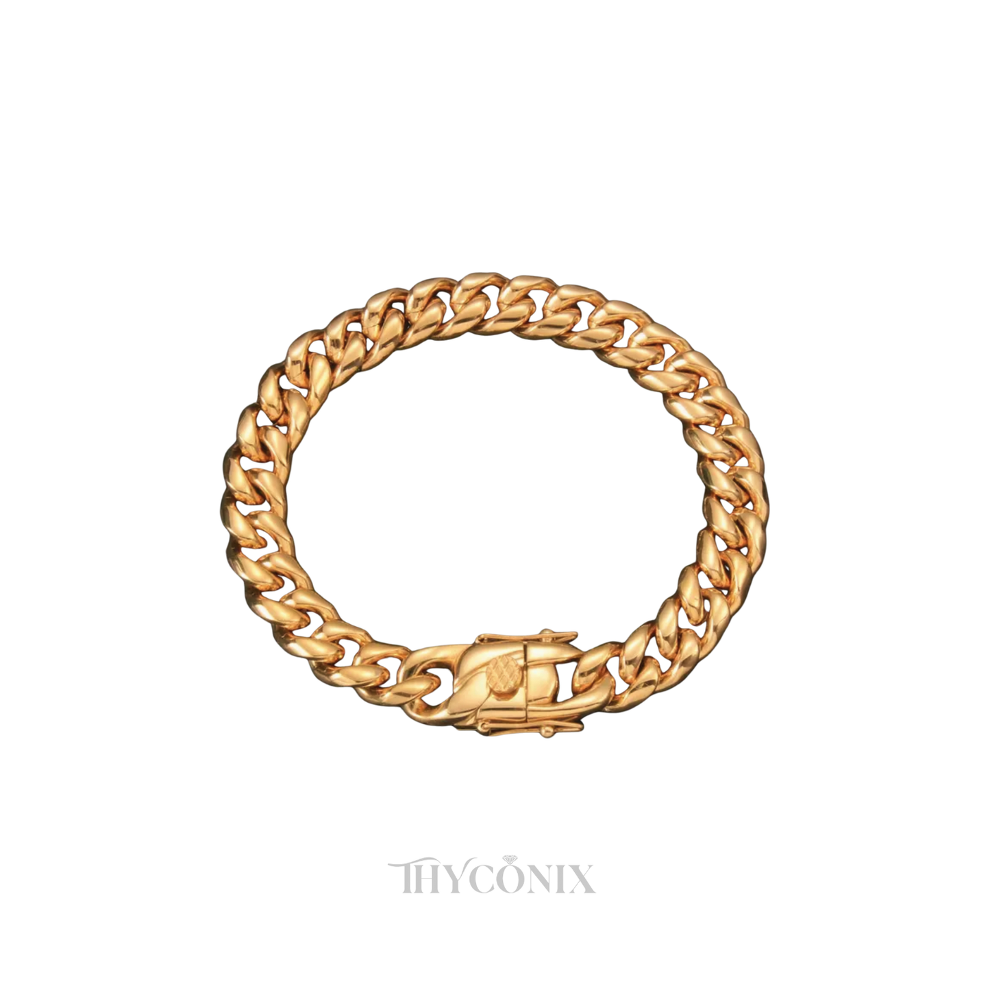 Gold Cuban Link Bracelet