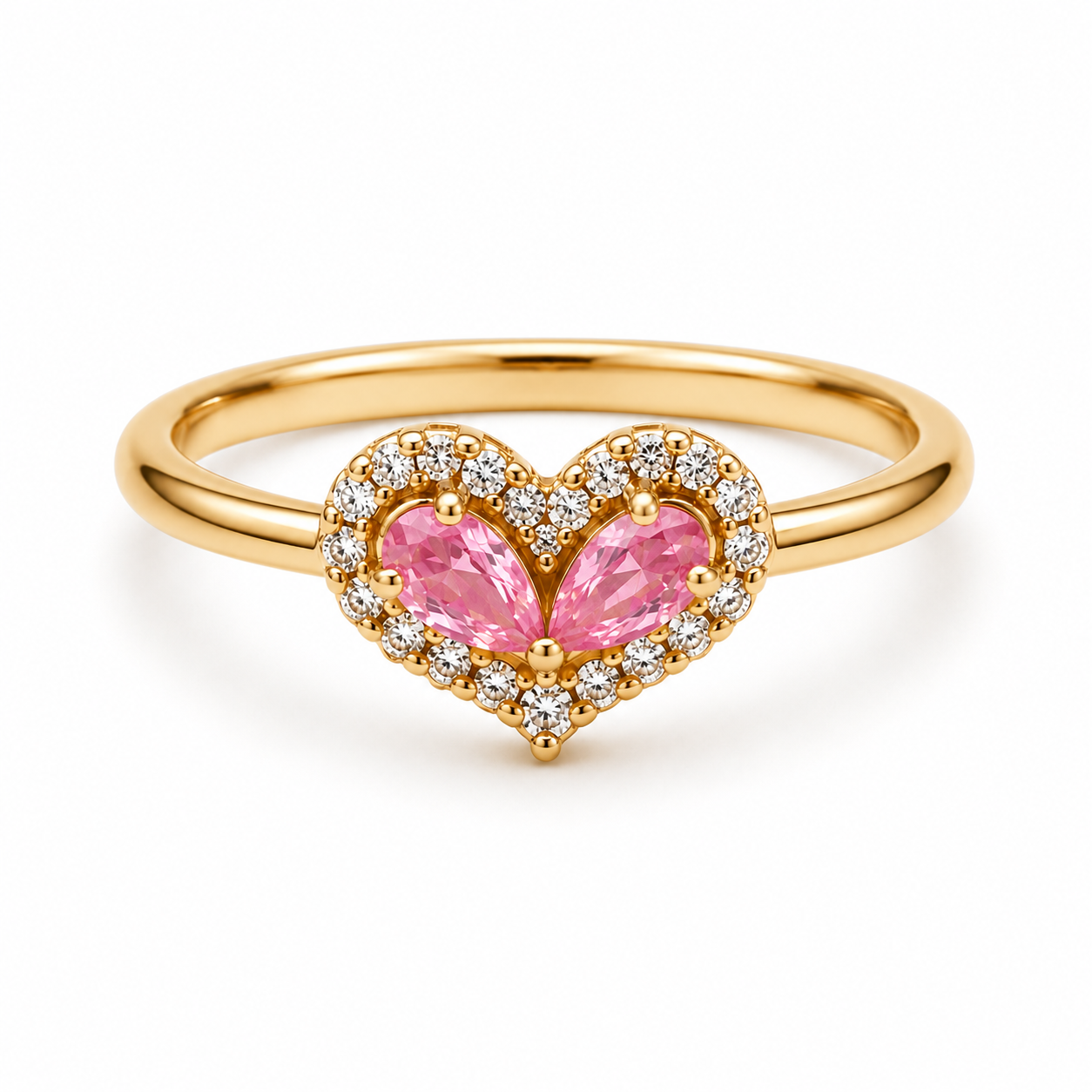 Pink Gemstone Ring