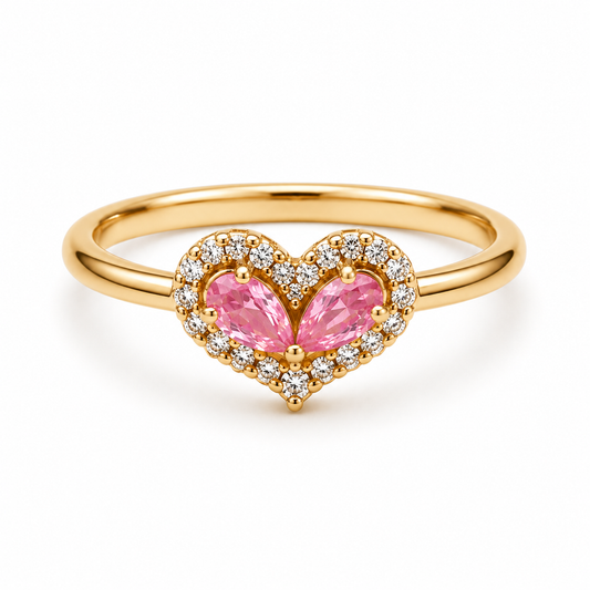 Pink Gemstone Ring