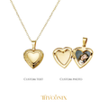 La memoria Locket Necklace