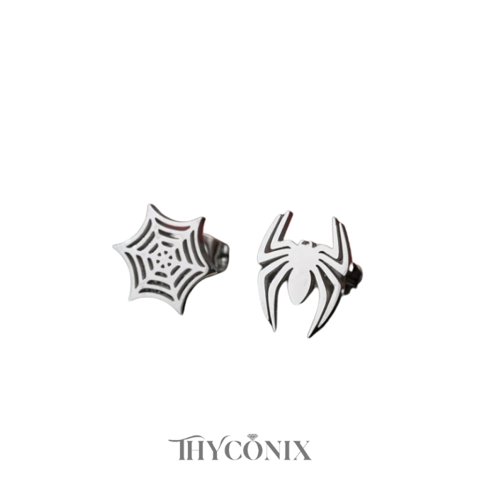 Spider Web Earrings