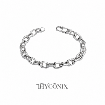 Stainless steel silver bracelets