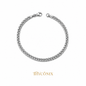 Stainless steel silver bracelets