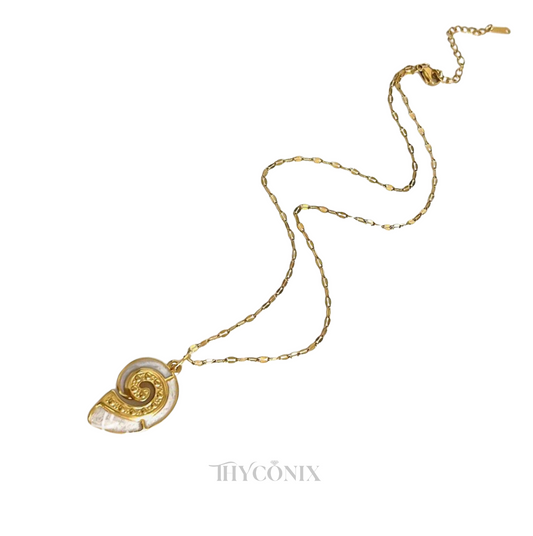 Gold Shell Necklace