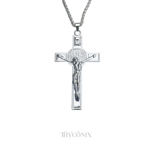 Silver Crucifix Necklace