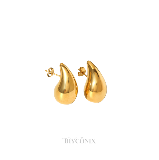 Gold Drop Earring