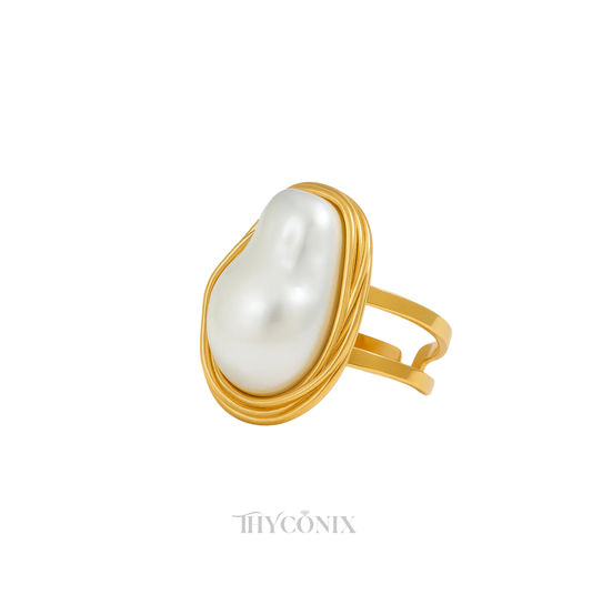 Pearl Gold Ring