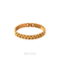 Watch Band Box Link Gold Bracelet