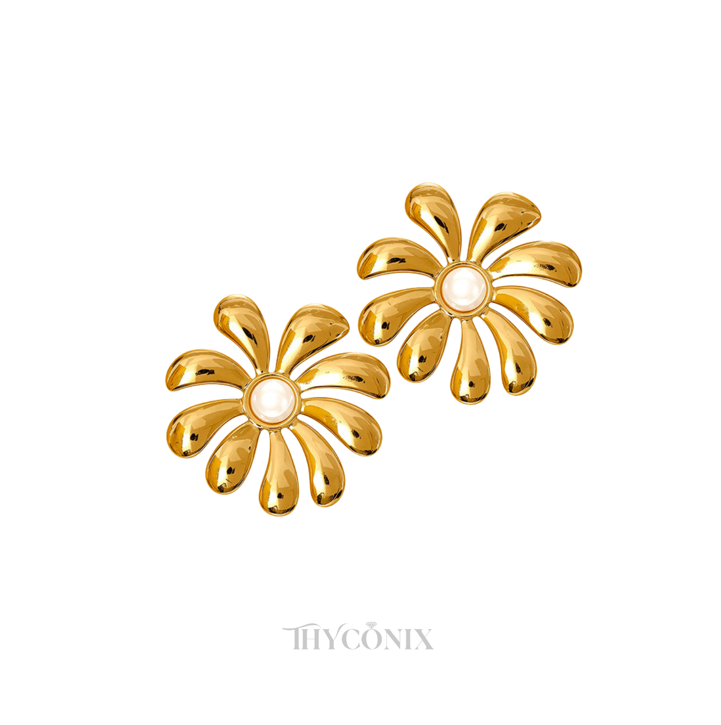 Blossom Petal Drop Earrings