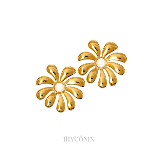 Blossom Petal Drop Earrings