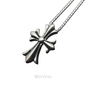 Chrome Stainless Steel Box Chain Necklace