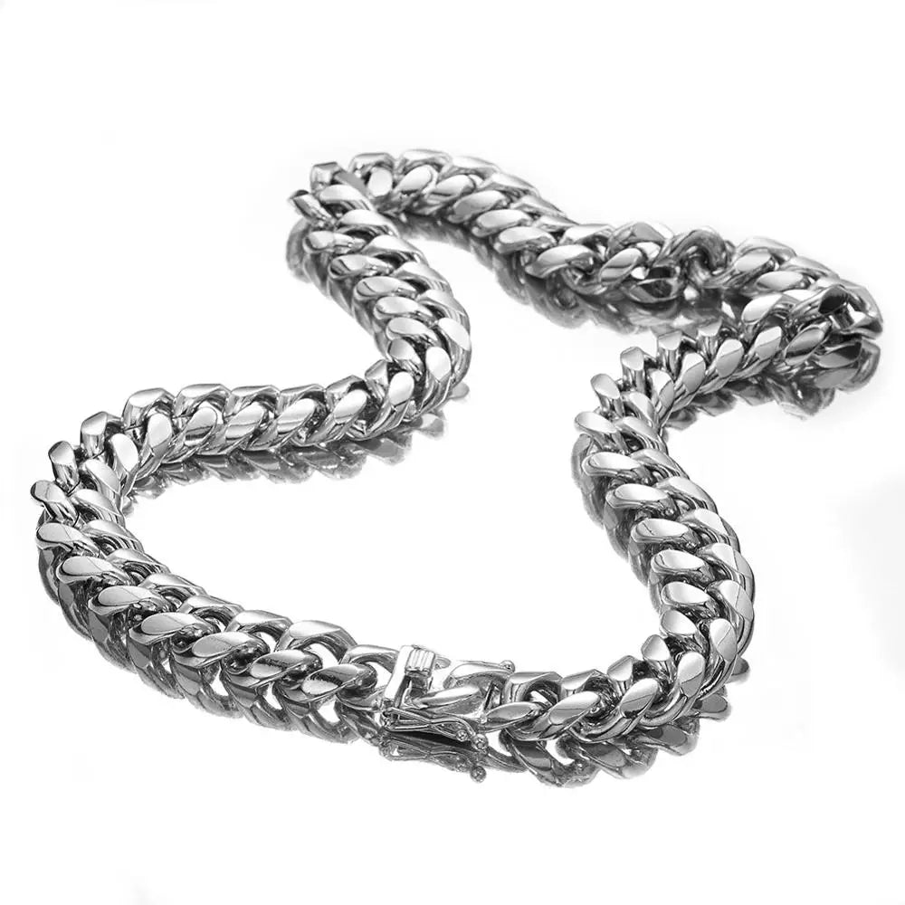 Stainless Steel Cuban Necklace