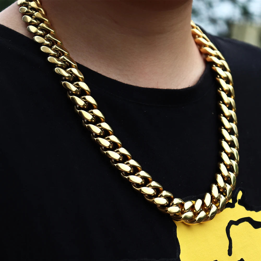 Stainless Steel Cuban Necklace