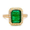Emerald Stone Ring