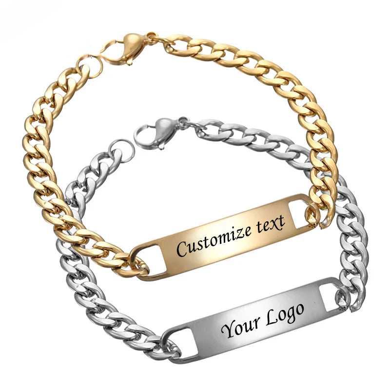 Customized Stainless Steel Bracelet