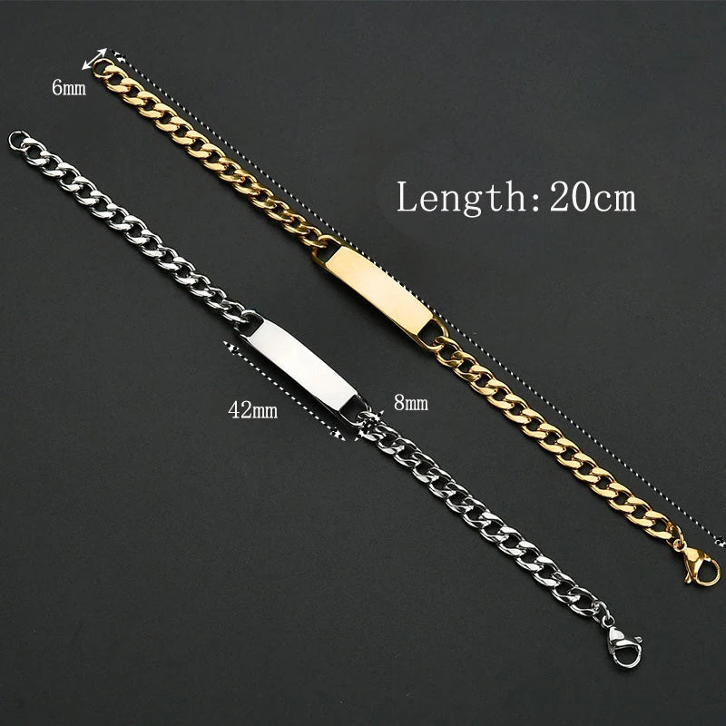 Customized Stainless Steel Bracelet