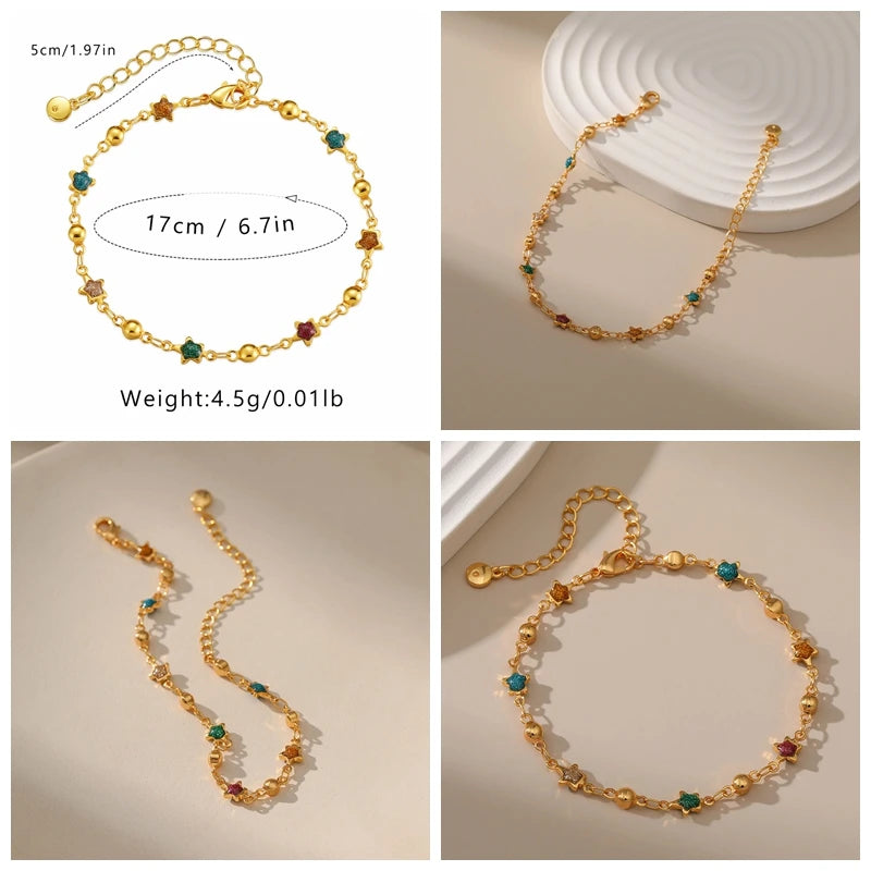 Zircon Crystal Bracelets