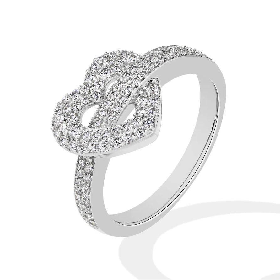 DVVS1 18K Gold Plated Heart Shape Moissanite Ring 925 Sterling Silver