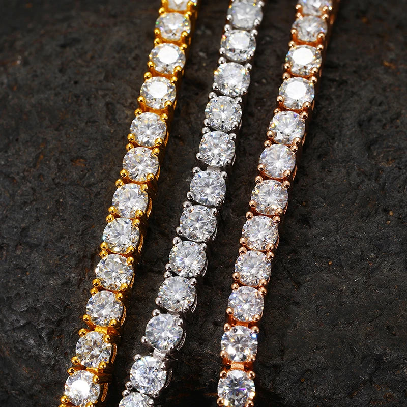 S925 D VVS Moissanite Tennis Bracelet