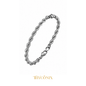 Stainless steel silver bracelets