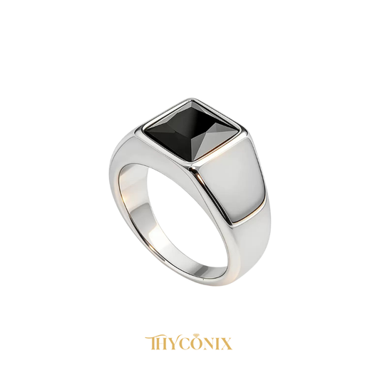 Black Signet Ring