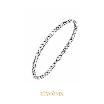 Stainless steel silver bracelets