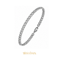 Stainless steel silver bracelets