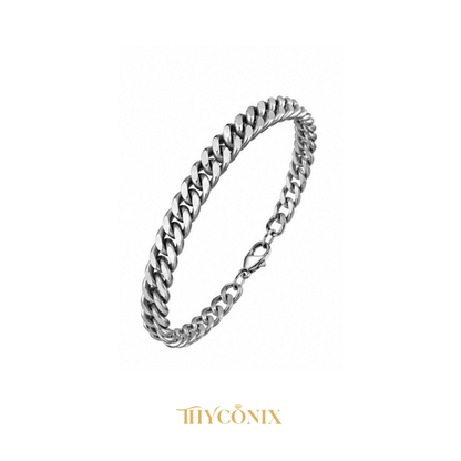 Stainless steel silver bracelets