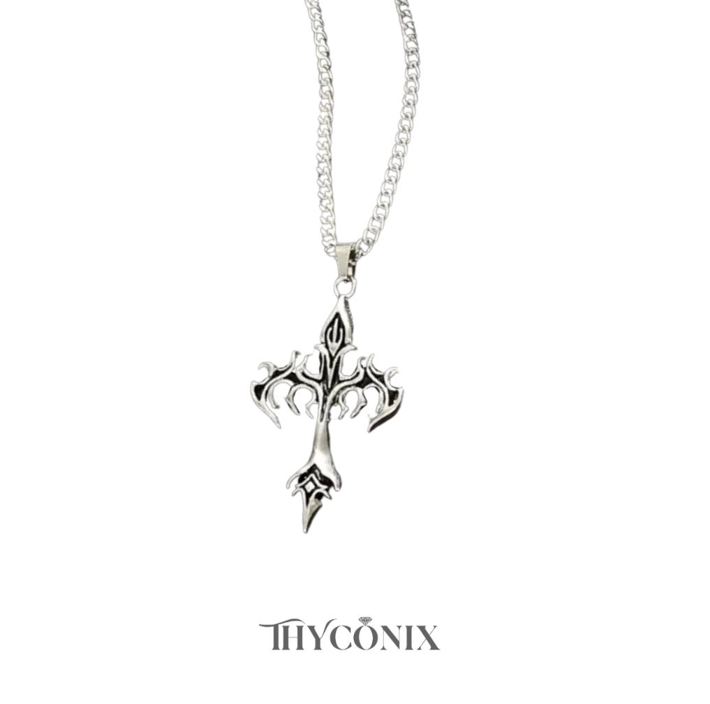 Flame sword cross